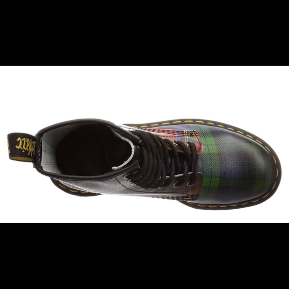- Dr. Martens 1460 Tartan Red Stewart Plaid … - Picture 9 of 10